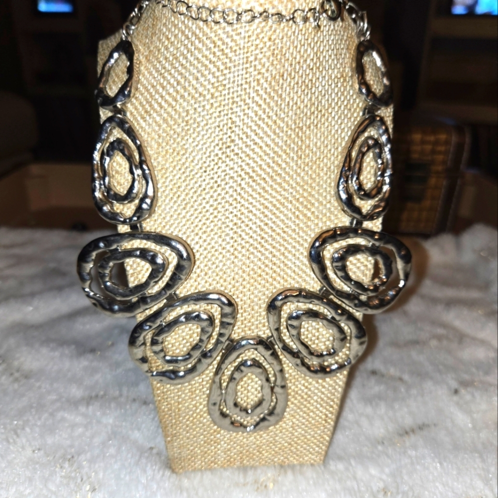 **3/$10** Statement Silver Necklace